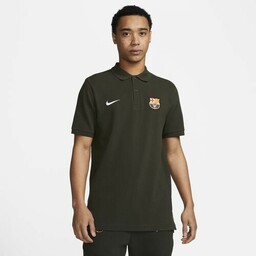 Męska koszulka piłkarska polo Nike FC Barcelona -