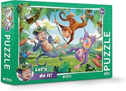 Rebo Productions wyrzynarka dżungle junior 48 części