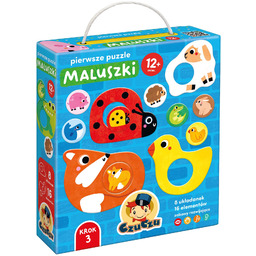 Bright Junior Media CzuCzu Pierwsze puzzle Maluszki