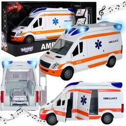 WOOPIE Pogotowie Karetka Ambulans Nosze w Zestawie +