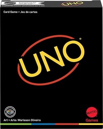 Mattel Games - Uno Minimalista Gra Karciana, Wielokolorowy,