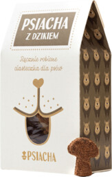 Psiacha z dzikiem 100g naturalne przysmaki dla psa