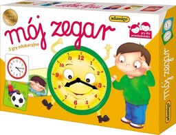 Loteryjka Mój zegar, gra edukacyjna, Adamigo