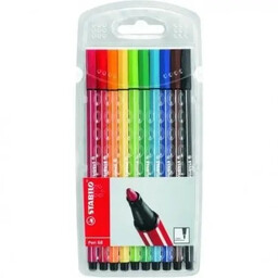 Flamastry STABILO Pen 68 etui 10 kolorów