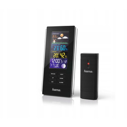 Stacja pogody Hama Color Edge Czarny