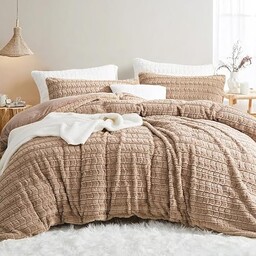 Lanqinglv Pluszowa pościel 135 x 200 cm, sztuczne