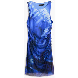 Desigual Drapowana sukienka krótka