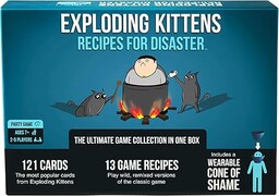 Exploding Kittens Eksplodujące kotki: Przepisy na Kotastrofę