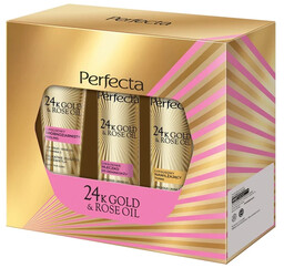 Zestaw Perfecta 24K Gold & Rose Oil Peeling