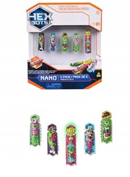 Hexbots Hexbug Nano Zestaw pięciu robaczków Nano Flash
