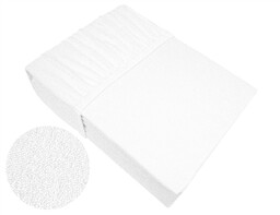 Greno Prześcieradło frotte 180x200 białe Bielbaw