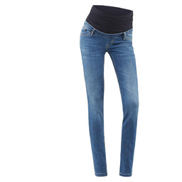 Damskie spodnie ciążowe jeansowe niebieskie Bellybutton Maternity, r.34