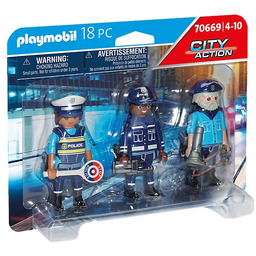 PLAYMOBIL, Zestaw figurek: Policjanci, 70669