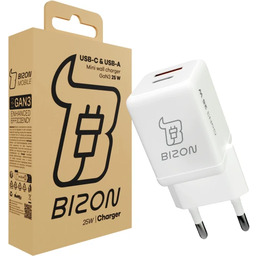 Bizon Ładowarka sieciowa Charger VT-25B, 25 W, USB-C