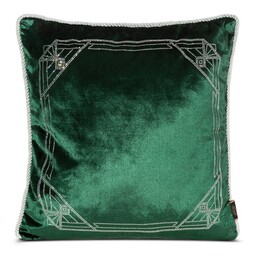 Eurofirany Poszewka dekoracyjna 45x45 Royal 9 z kryształkami