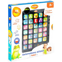 DUMEL Zabawka tablet edukacyjny Gry Zwierzakowy alfabet DG83112