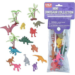Wild Republic 22115 Mini dinozaur torba foliowa prezenty