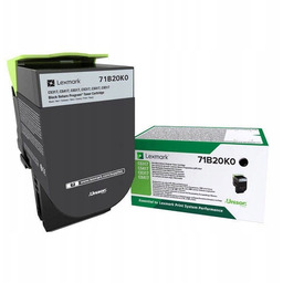 Toner Lexmark 71B20K0 czarny