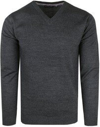 Męski Sweter w Serek (V-neck) - Brave Soul