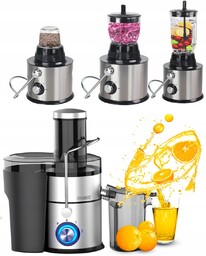 Sokowirówka Wysokoobrotowa Do Owoców Warzyw Rozdrabniacz Młynek Blender
