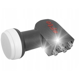 Konwerter satelitarny Quattro FTE Black LTE 0,1dB