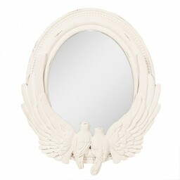 Lustro Shabby Chic ze Skrzydłami B Clayre &