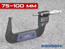 INDISEN Mikrometr elektroniczny zewnętrzny 75-100 mm odczyt 0,001