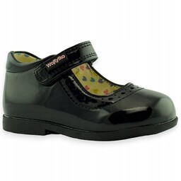 Balerinki dla dziewczynki czarne Wojtyłko 23722 19