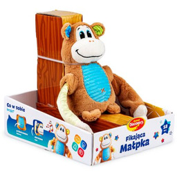 DUMEL Zabawka interaktywna Muzyczna Fikająca małpka DD30844