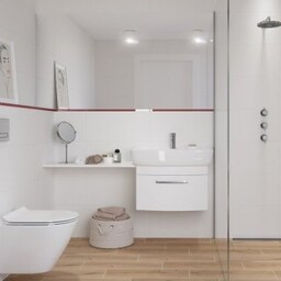 Płytka ścienna CHIARA white mat rektyfik 29,8x59,8 #058
