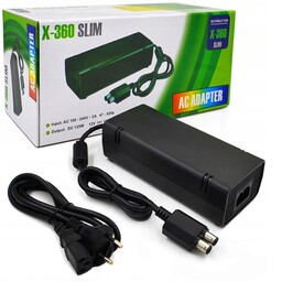 Zasilacz Kabel Do Konsoli Microsoft Xbox 360 Slim
