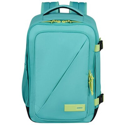 AMERICAN TOURISTER Plecak kabinowy Take2Cabin S Turkusowo-limonkowy (Ryanair)