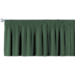 Lambrekin na taśmie marszczącej, forest green (zielony), 130