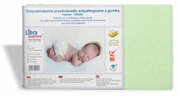 Libra prześcieradło nieprzemakalne 120/60 membrana, Kolor: Zielony