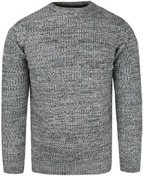 Męski Sweter Dziergany (Knit) - Brave Soul -