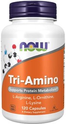Suplement diety, Now Foods Tri-Amino (L-Arginina, L-Ornityna, L-Lizyna)