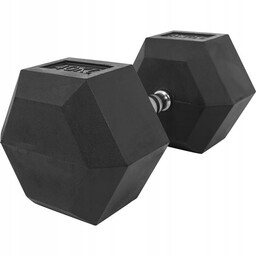 Hantle powlekane/gumowane stałe Gorilla Sports 1x 45kg