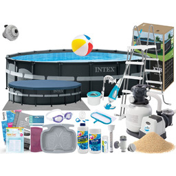 Basen Intex 549x132 Ogrodowy Stelażowy 26330 22w1