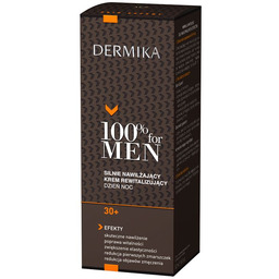 Dermika 100% For Men, silnie nawilżający krem