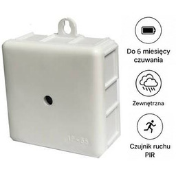 Kamera zewnętrzna 120 stopni z czujnikiem ruchu PIR