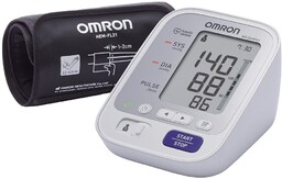 Ciśnieniomierz automatyczny naramienny OMRON M3 Comfort + zasilacz,