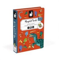 Janod Magnetibook Dinozaury