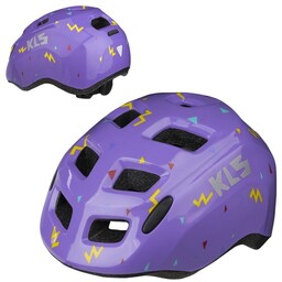 Kellys, Kask dziecięcy rowerowy, ZIGZAG, fioletowy, rozmiar S