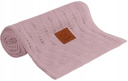 Kocyk Bambusowy Ażurowy Delikatny Lekki 100% Bambus