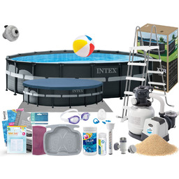 Basen Intex 549x132 Ogrodowy Stelażowy 26330 19w1