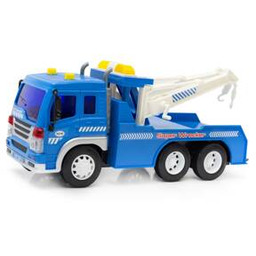 Ciężarówka zdalnie sterowana z podnośnikami