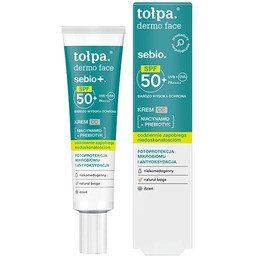 Tołpa Dermo Face Sebio SPF 50+, krem CC