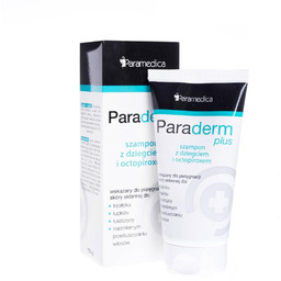 Paraderm Plus Szampon przeciwłupieżowy z dziegciem, 150 g