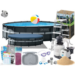 Basen Intex 549x132 Ogrodowy Stelażowy 26330 16w1