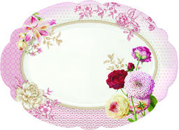 PORCELANOWY OWALNY PÓŁMISEK - RENAISSANCE (1057 RENA) 36